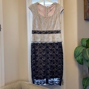 Black and white dress